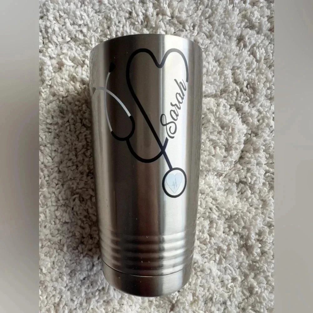 Sarah medical travel mug